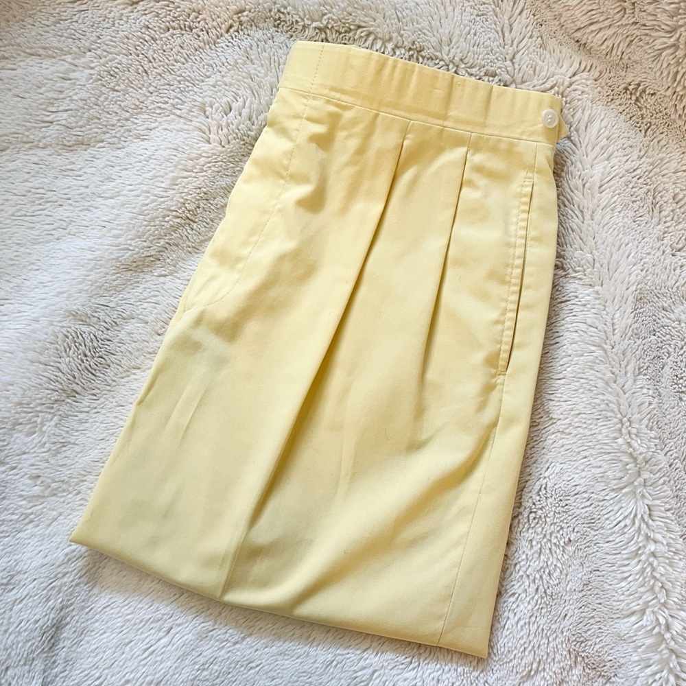 Vintage Men’s Golf Knickers - Lord & Taylor | Butter Yellow, Size Medium/34